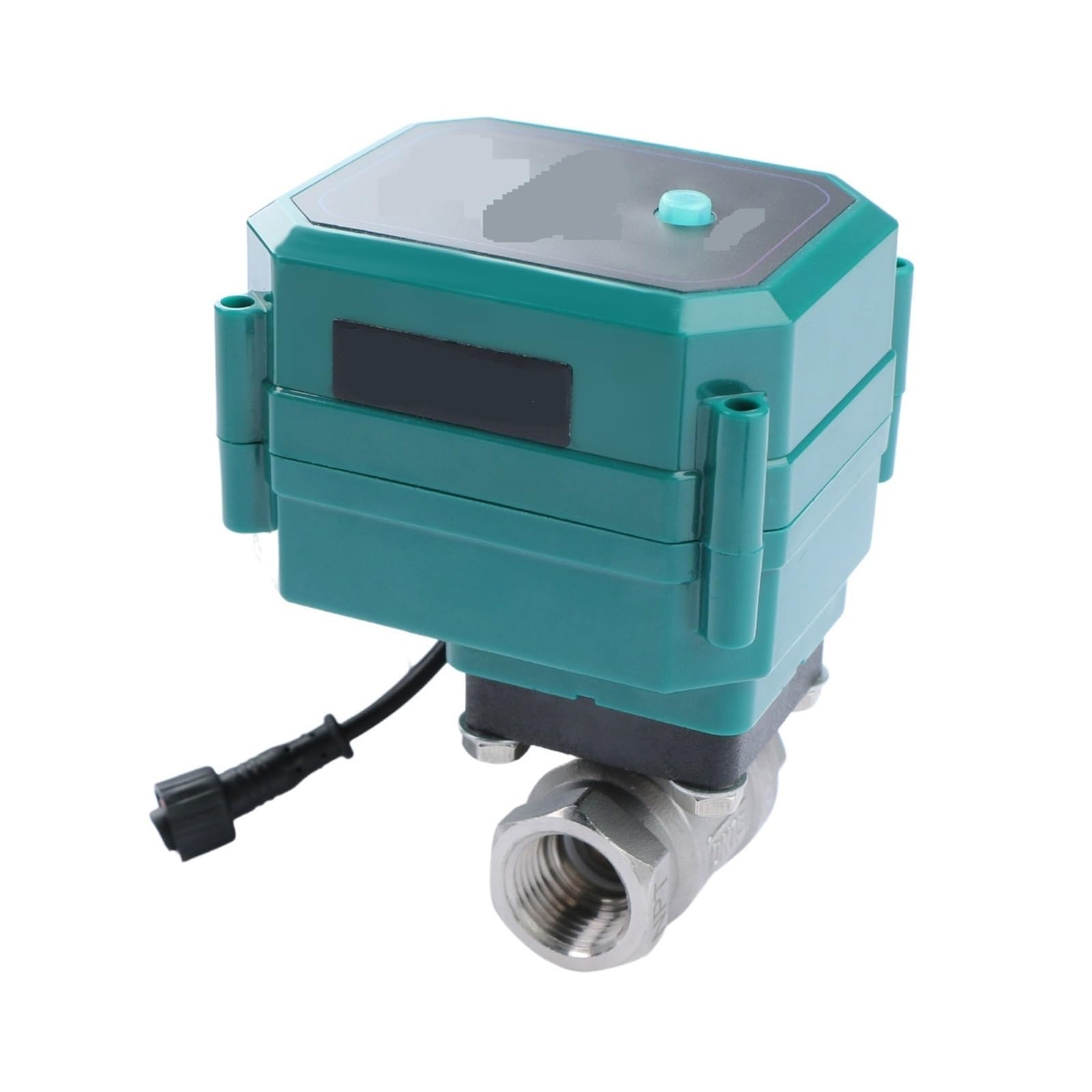 Vannes à bille Vanne À Eau DN15 DN20 DN25, Contrôleur Automatique, Synchronisation, Réglage Du Volume D'eau, Vanne À Bille En Acier Inoxydable avec positionnement précis (Color : DN20, Size : Stainl