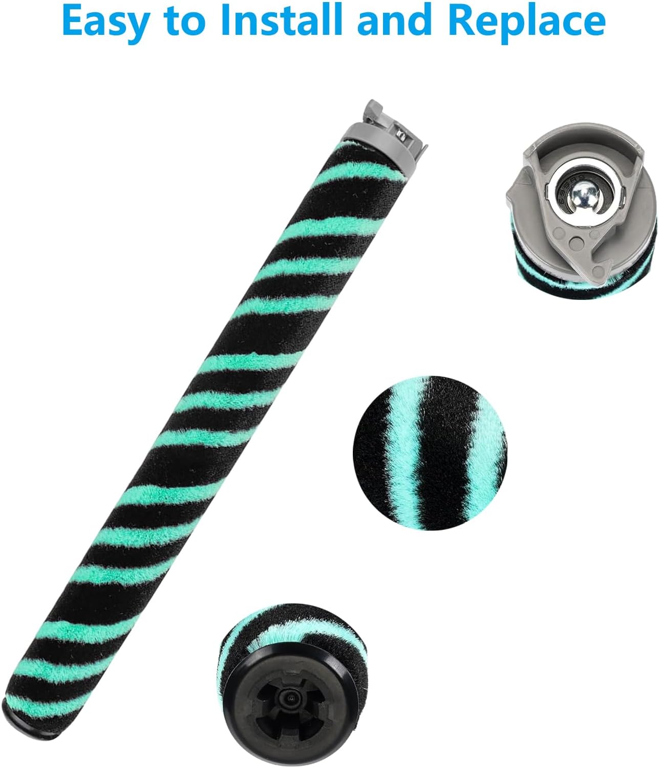 HEPA Filter Brush Roller Accessories Compatible with Shark LA802 Detect Pro Lift-Away Duo Clean Bagless Upright Vacuum Cleaner Replacement Parts XFFK320 XHF320