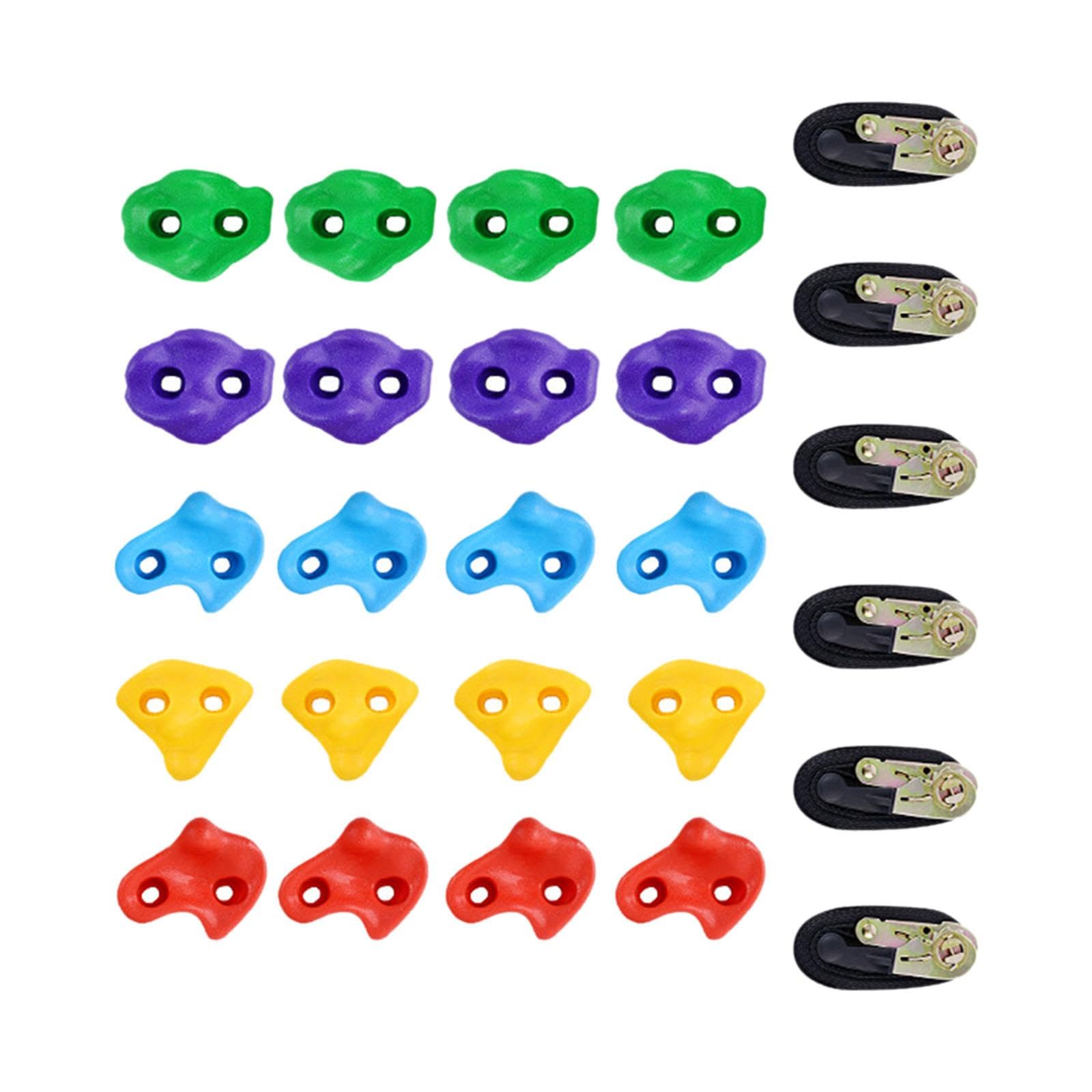 RNXRZANK Outdoor Climbing Holds for Wall Climbing Kits Climbing Stones