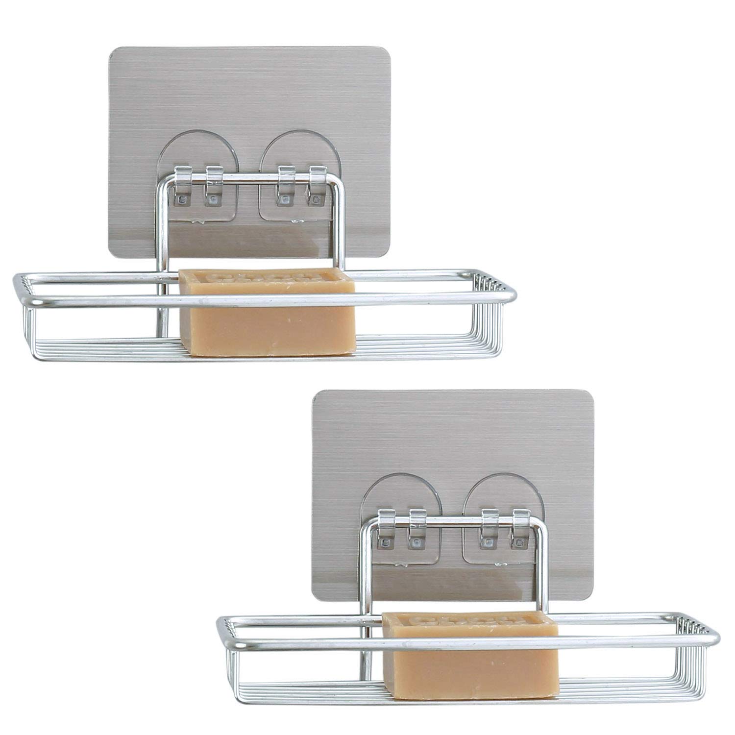See full amazon price history chart for HOKIPO Magic Sticker Series Self Adhesive Stainless Steel Soap Holder - Pack of 2 HOKIPO Magic Sticker Series Self Adhesive Stainless Steel Soap Holder - Pack of 2 (B07T6HT641) Amazon Price History, Amazon Price Tracker