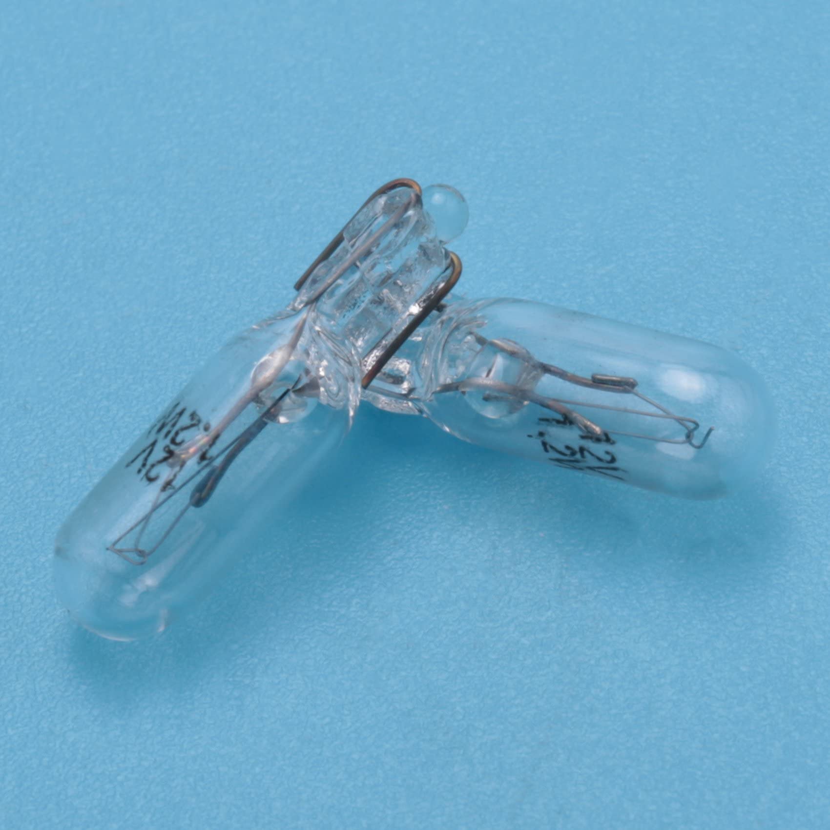 10 PièCes T5 17 86206286 Ampoule HalogèNe Voiture de Bord Lampe Wedge de Bord Lampe 1.2W 12V Source de LumièRe Blanc Chaud