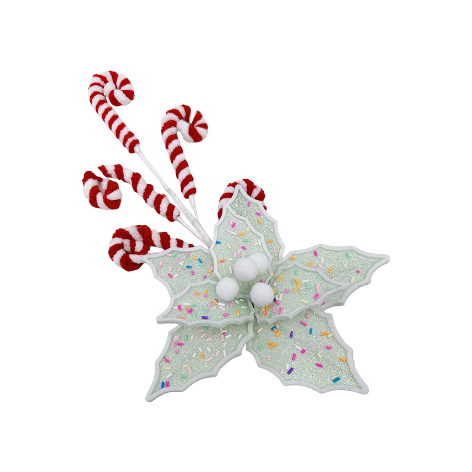 Jazuaiao Turnable Petals-themed Christmas Decorations with Polyester Petals for Indoor Enhancement Polyester Wedding Christmas Decorations