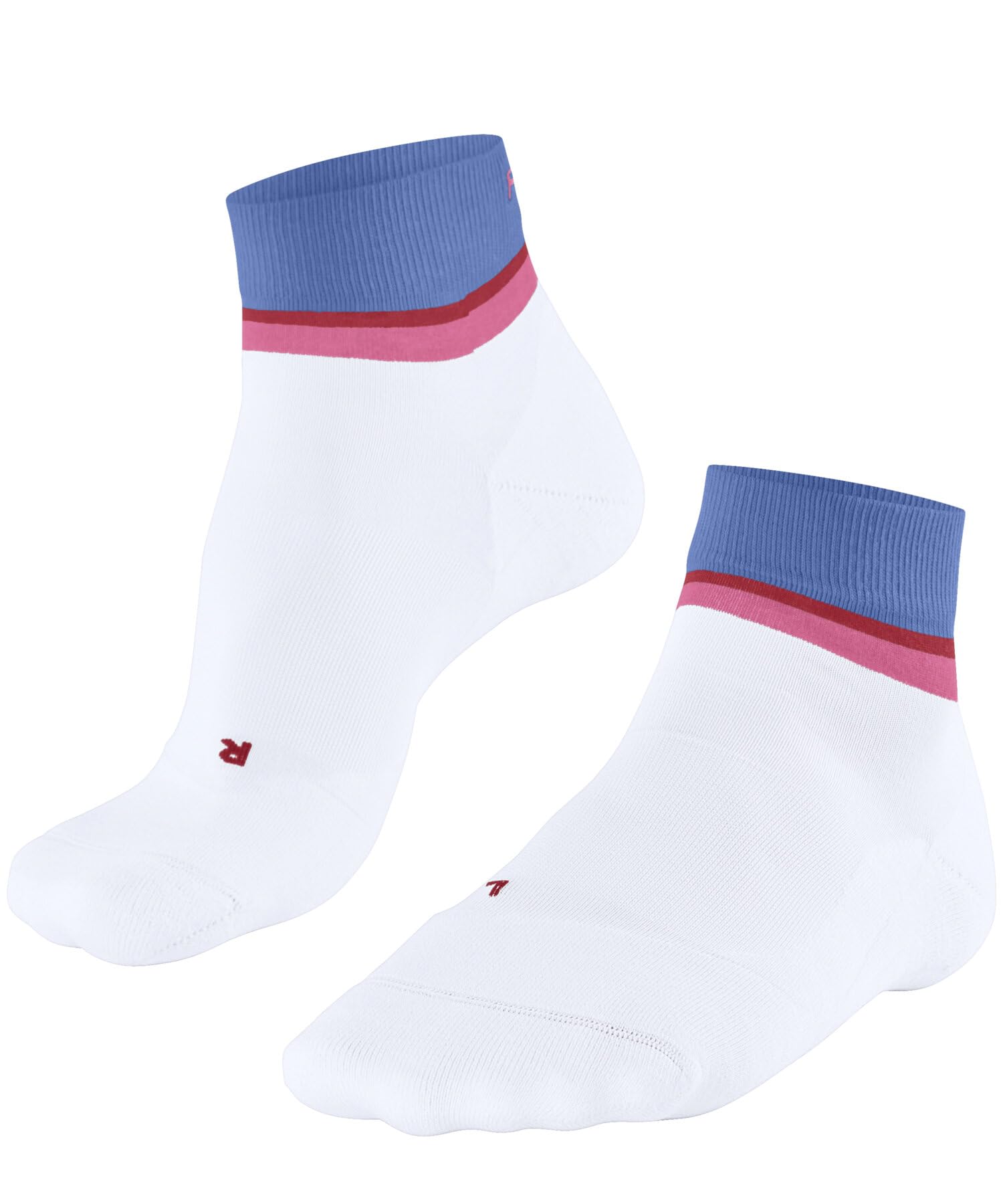 FALKE Women's RU4 Endurance Short W Sso Cotton Functional Yarn Anti-Blister Running Socks 1 pair, White 2006, 2.5-3.5