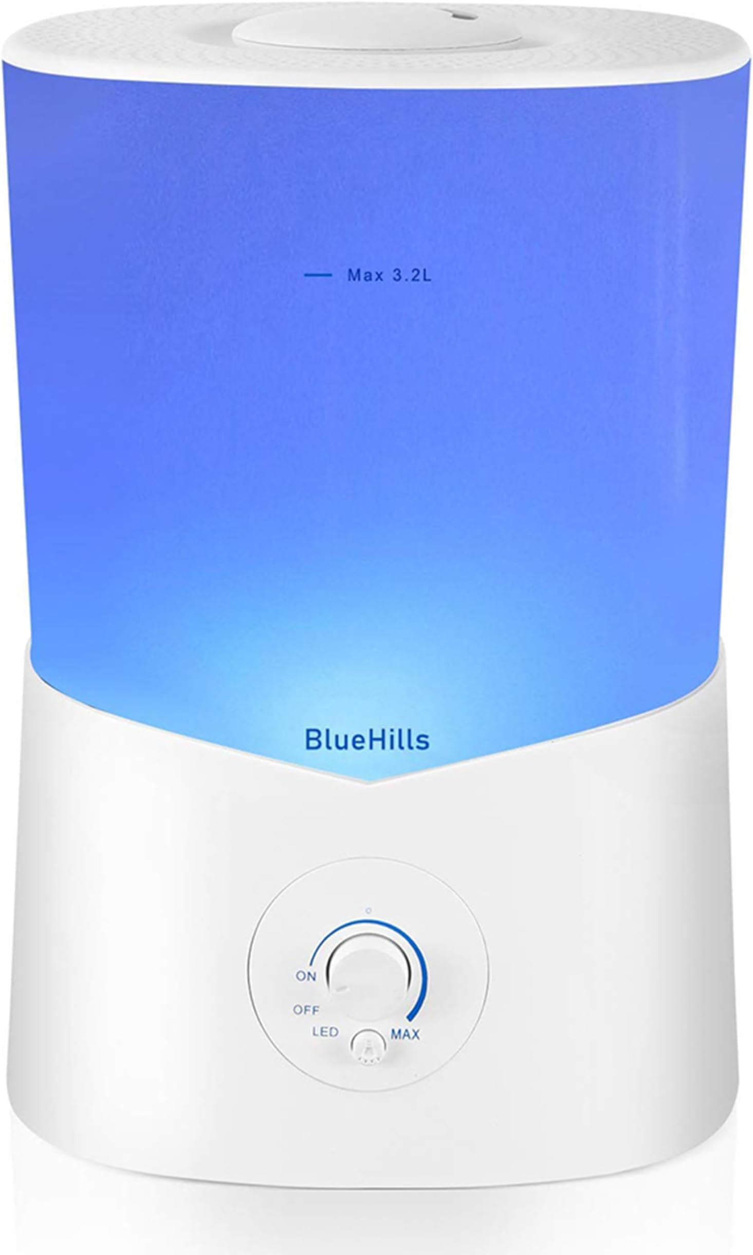 Premium 3000 ML XL Essential Oil Diffuser Aroma Humidifier 3 Liter Big Capacity Huge Size Plant Baby Living Room Décor Lights Home High Mist Long Run Time Aromatherapy Diffuser White 3L-K1
