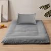 HOSUR Futon Cover One-Touch Sheet Pre-washed Single Futon Cover Compatible with FutonMattress Peach Skin Processing Soft Touch Compatible with FutonMattress Japanese Style Washable Sweat Absorbing