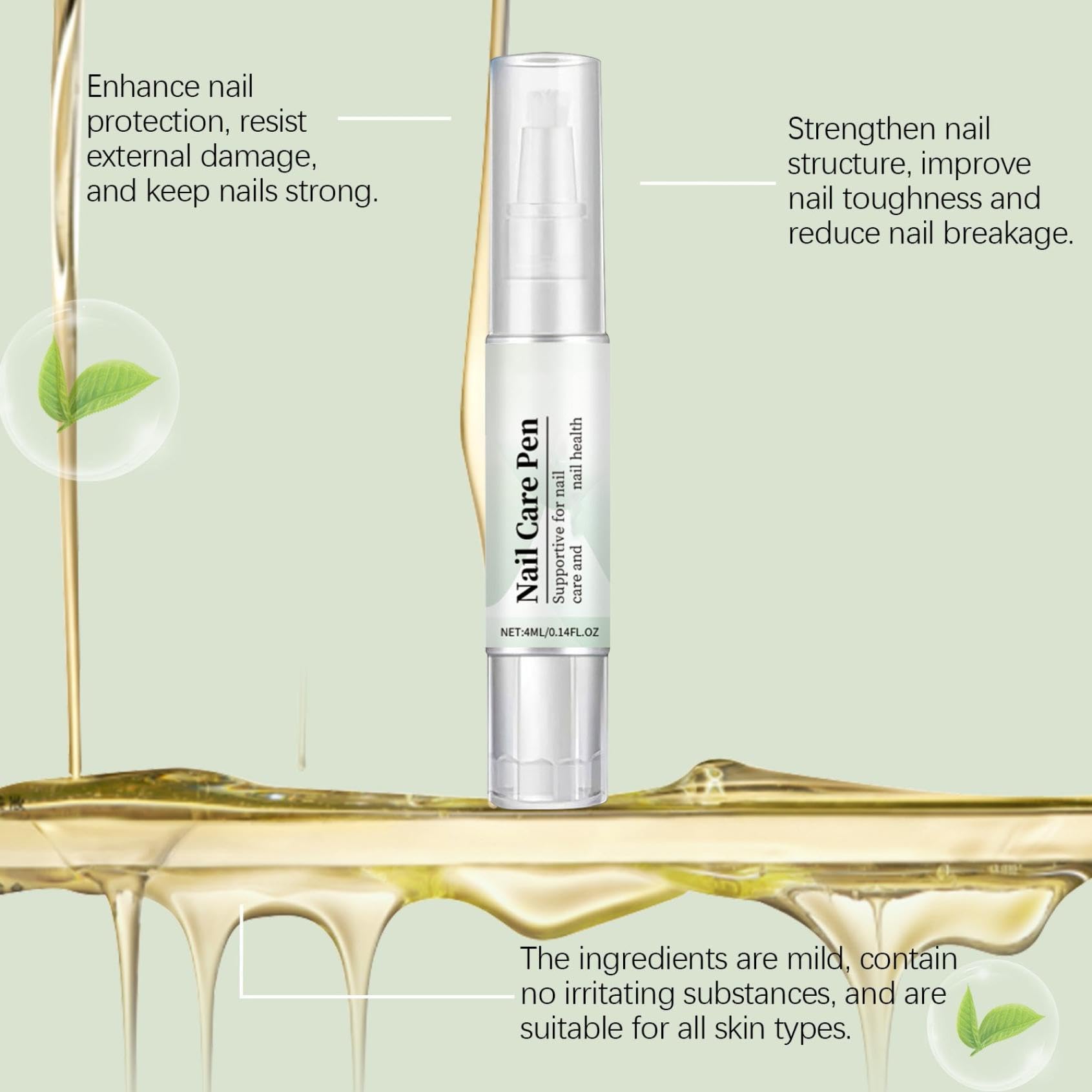 Nail Care Pen - Das Original, Nagelpilz Stift Österreich, Nail Care Pen Kosmetische Pflege Bei Nagelpilzinfektion, Mit Teebaumöl & Aloe Vera (5)