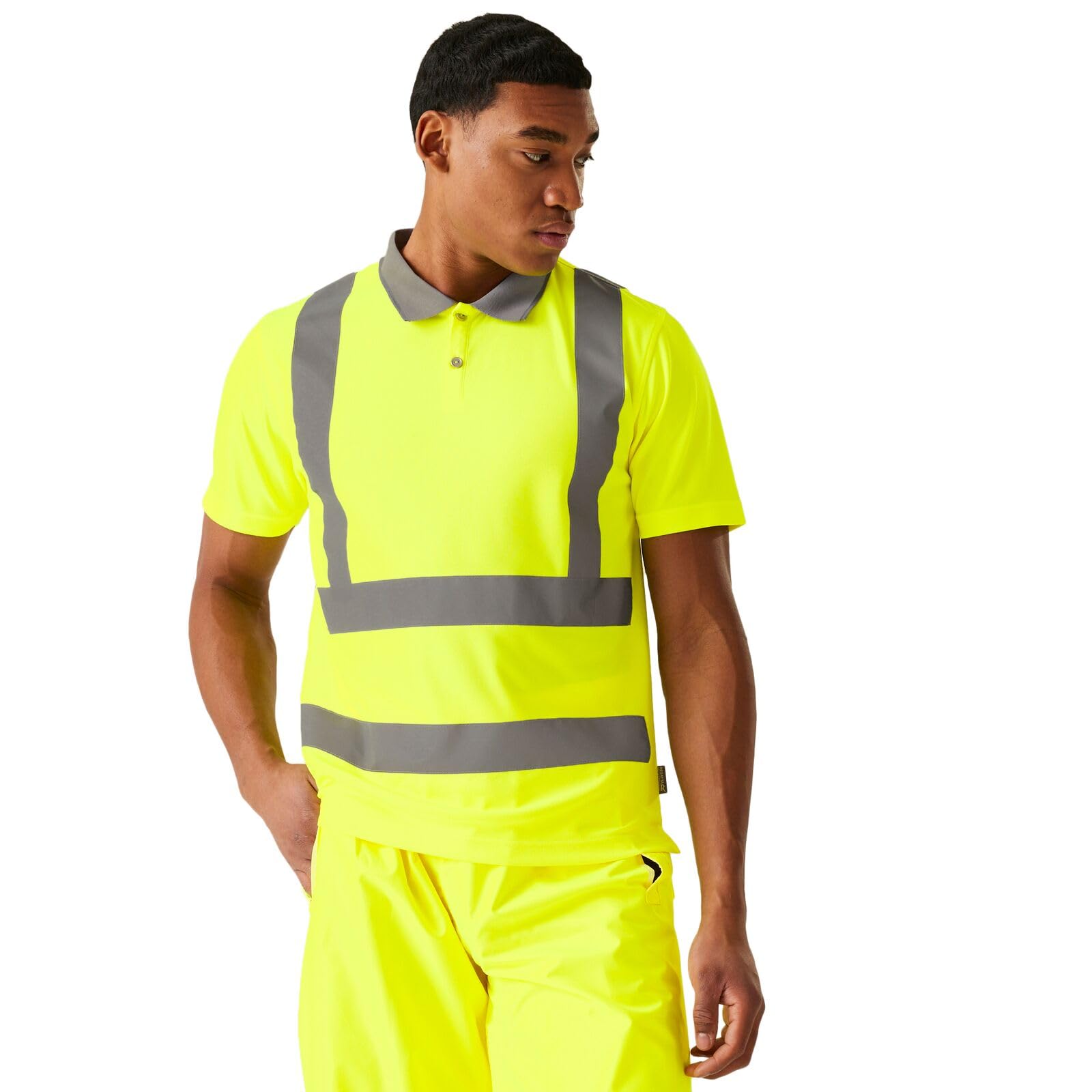 Regatta Professional Men's Hi-Vis Pro Contract Polo - Yellow 4XL