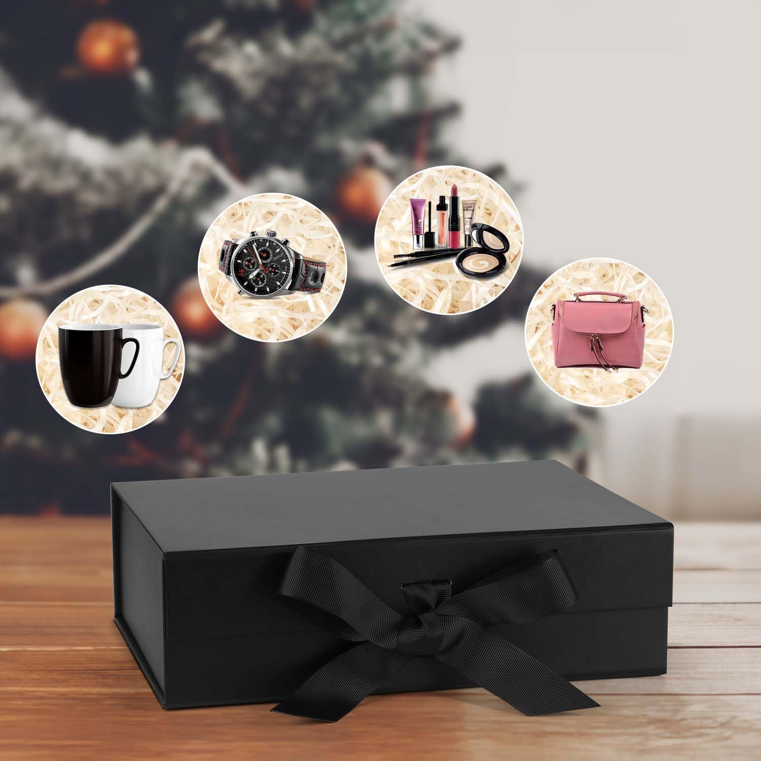 Amazon.com: HavrePac Gift Box with Lids 10.5x7.5x3.5 Inches