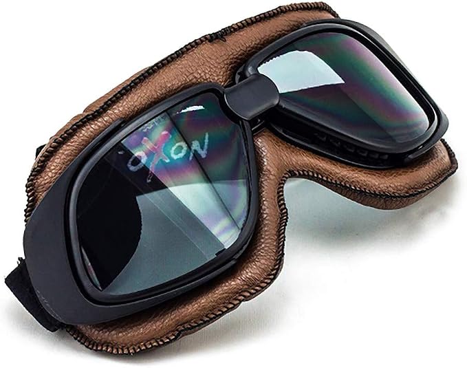 SOXON SG-300 Occhiali Jet Ski , Design in Pelle, Marrone/Aviatore, Taglia  Unica : Amazon.it: Auto e Moto