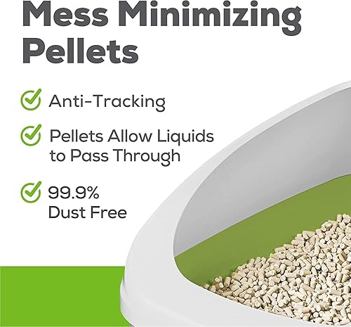 Miniatura 2 de Tidy Cat Breeze - Pellets de arena para gatos, recarga de 7 libras con toallitas Aurora Pet