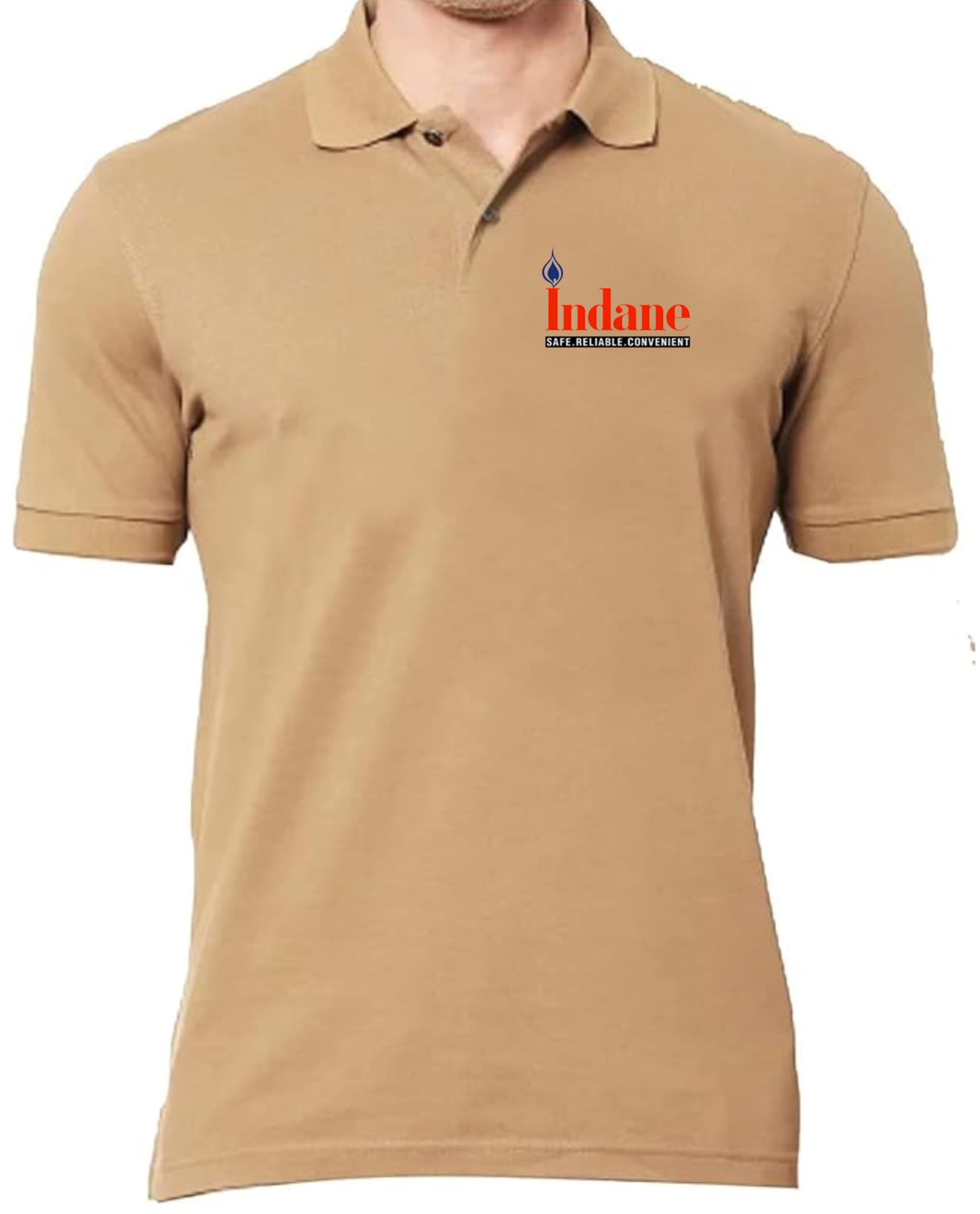 Gas Company Logo Printed Polo/Collar Half Sleeve Gas Company HP-Gas, Indane, IGL,Staff T-Shirt for Men and Women-picture-39