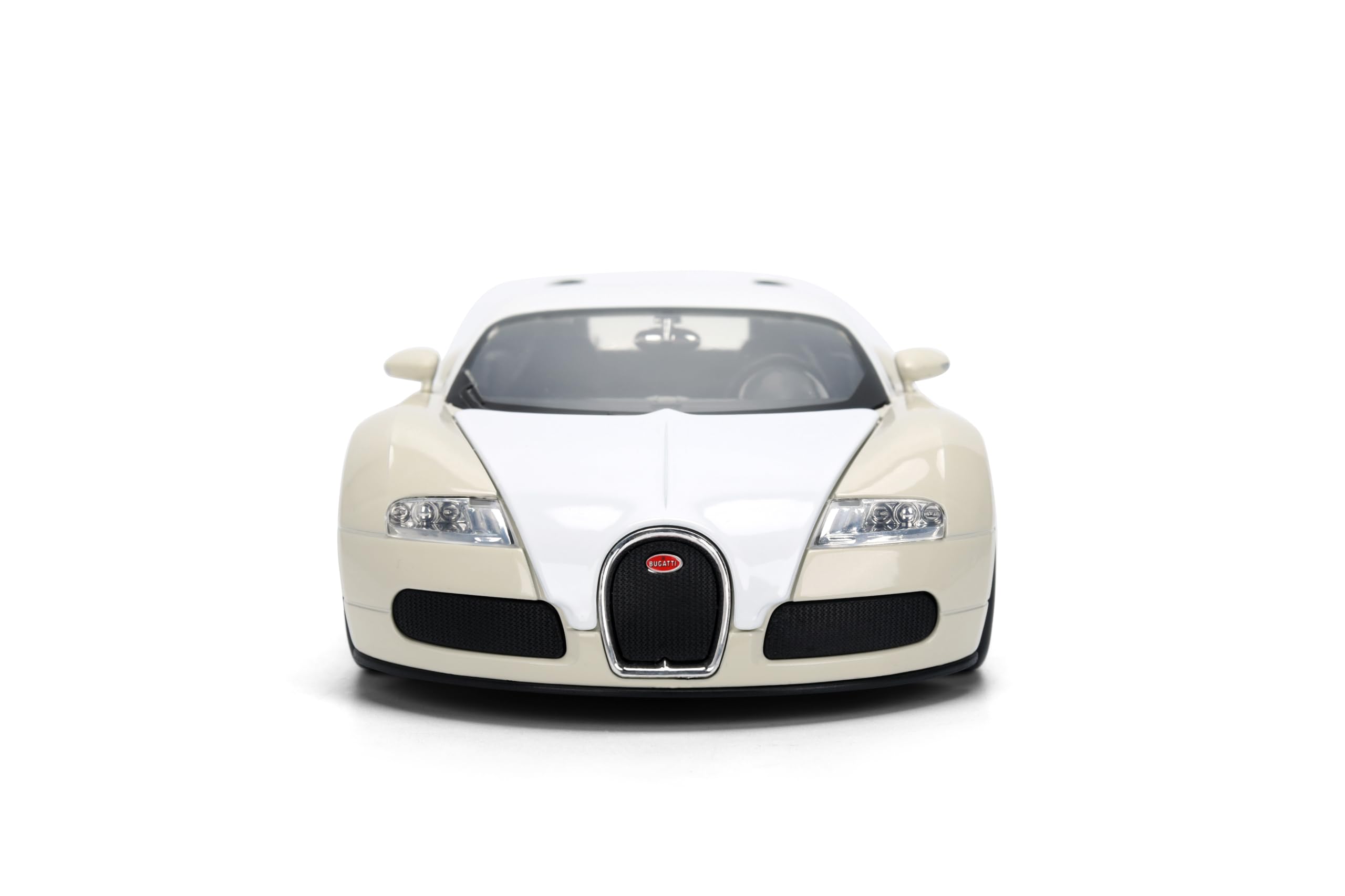 Jada Fast & Furious 2011 Bugatti Veyron - Druckguss-Modellspielzeug im Maßstab 1:24 - Türen zum Öffnen und Haube - für Sammler und Enthusiasten ab 8 Jahren - Weiß