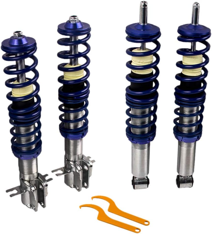Coilover Kit for VW Golf 1 Rabbit Cabrio Coilovers for Volkswagen MK1-Blue
