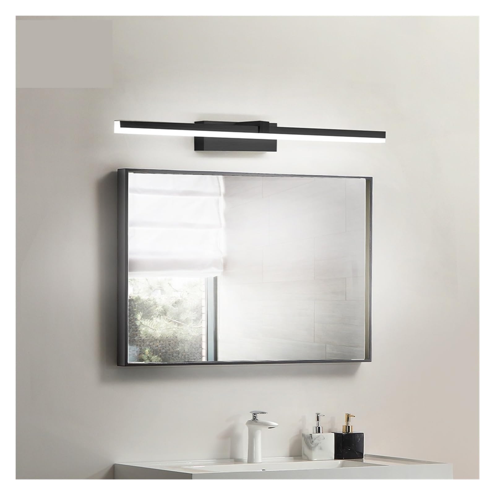 Luz LED para cuadros Espejo de pared Led en el baño 8W 41W, lámpara Led de pared, accesorios de iluminación de pared modernos, lámpara interior for el baño Luz de pintura para exhibir obras de arte(55