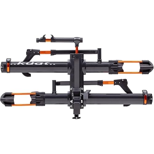 KUAT NV 2.0-1.25" - 2-Bike Hitch Rack | Robust 2-Bike Rack with Trail Doc for Riders & Cyclists | Rugged All-Metal Construction | E-Bike Compatible | Easy Installation | Built for The Long Haul