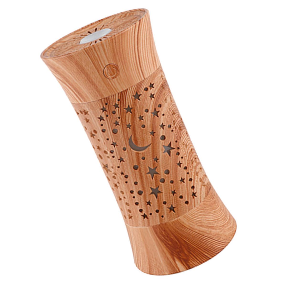 Humidificador de Escritorio 260ml de Veta de Madera, Abs