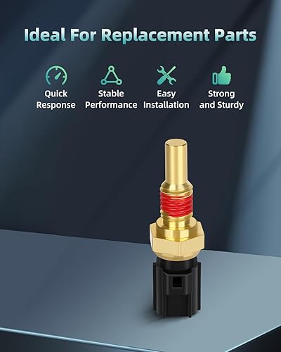 Miniatura 2 de SCITOO Sensor de temperatura de culata del motor para 8L3Z-6G004A para Ford Crown Victoria 1998-2011, para Ford E-150 2003-14, para Ford E-150 Club