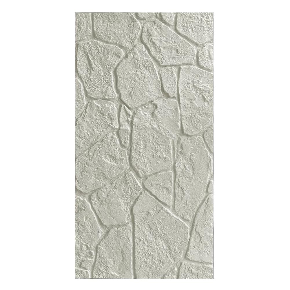 3D-strukturierte MDF-Wandpaneele für stilvolle Inneneinrichtung und Deckendesign, Weiß, B 1200 x 600 mm, moderne Heimdekoration, einfache Installation, langlebig und umweltfreundlich