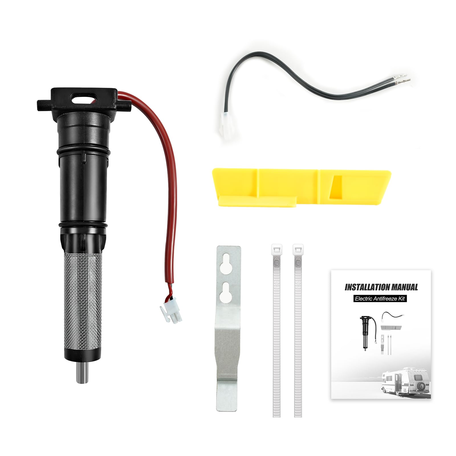 Electric Antifreeze Kit Compatible with Truma AquaGo, Frost-Free Protection to -20°C/-4°F | 12V DC, Easy Install for your AquaGo Water Heater, No Need Draining No Gas Required