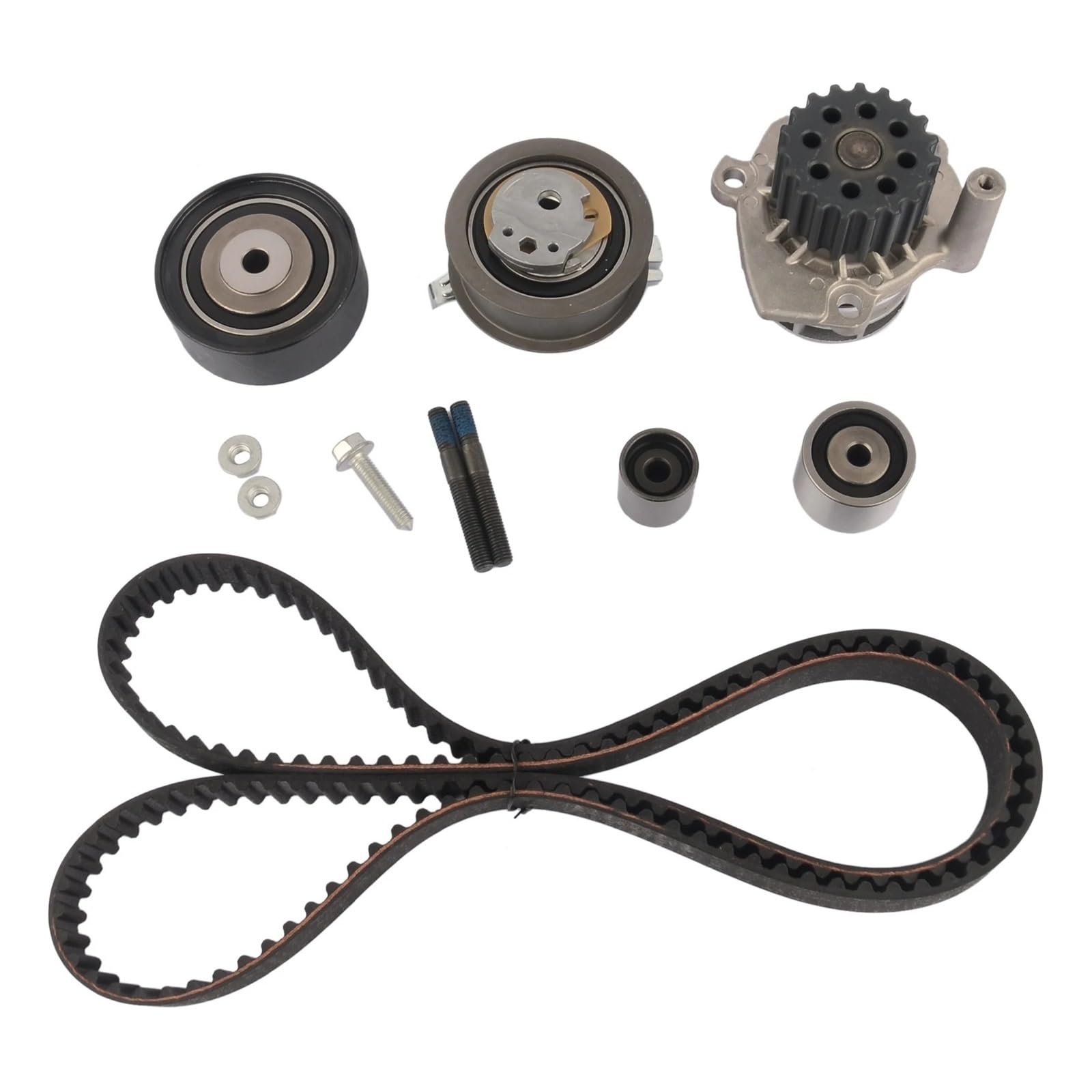 Bombas Agua Kit Correa Distribución+Bomba Agua Para Skoda Para Octavia Para Combi Para Rapid Para Superb 1,6 2,0 Para Yeti 1987946943 K025649XS 038109454A Bomba Auxiliar Automóvil