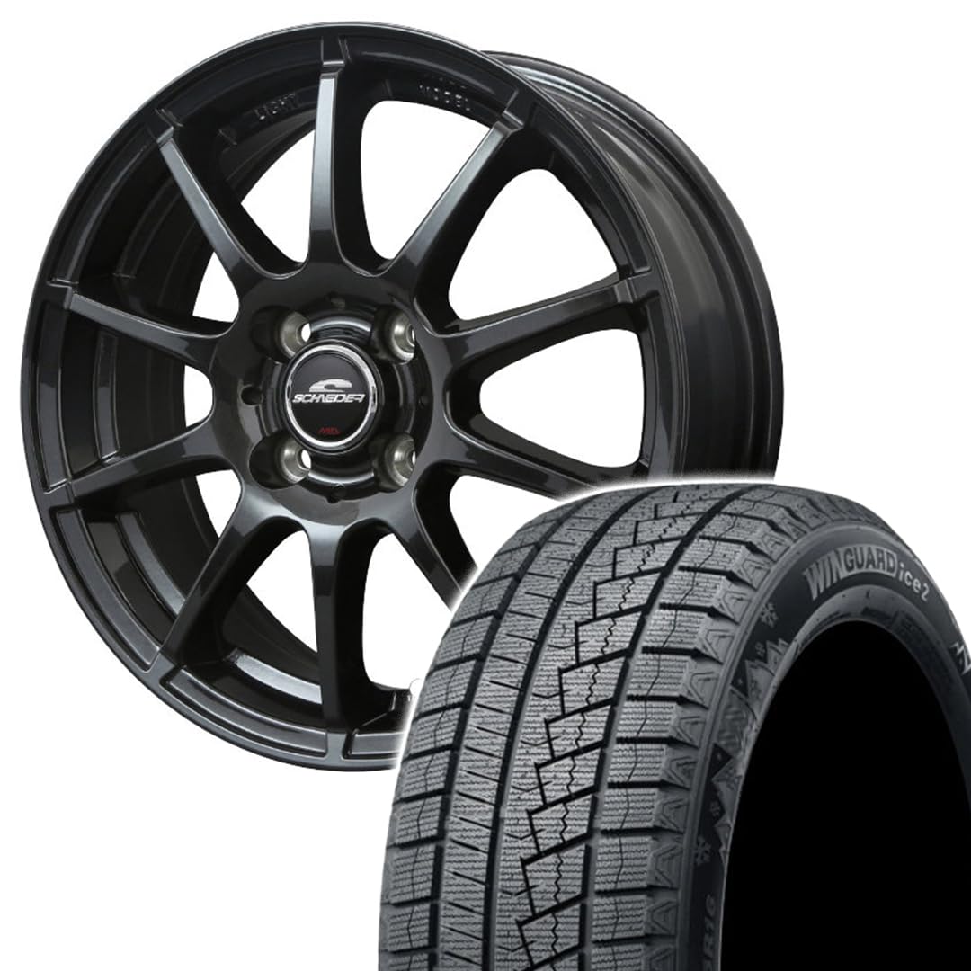Amazon.co.jp: スタッドレスタイヤホイール4本セット MID SCHNEIDER