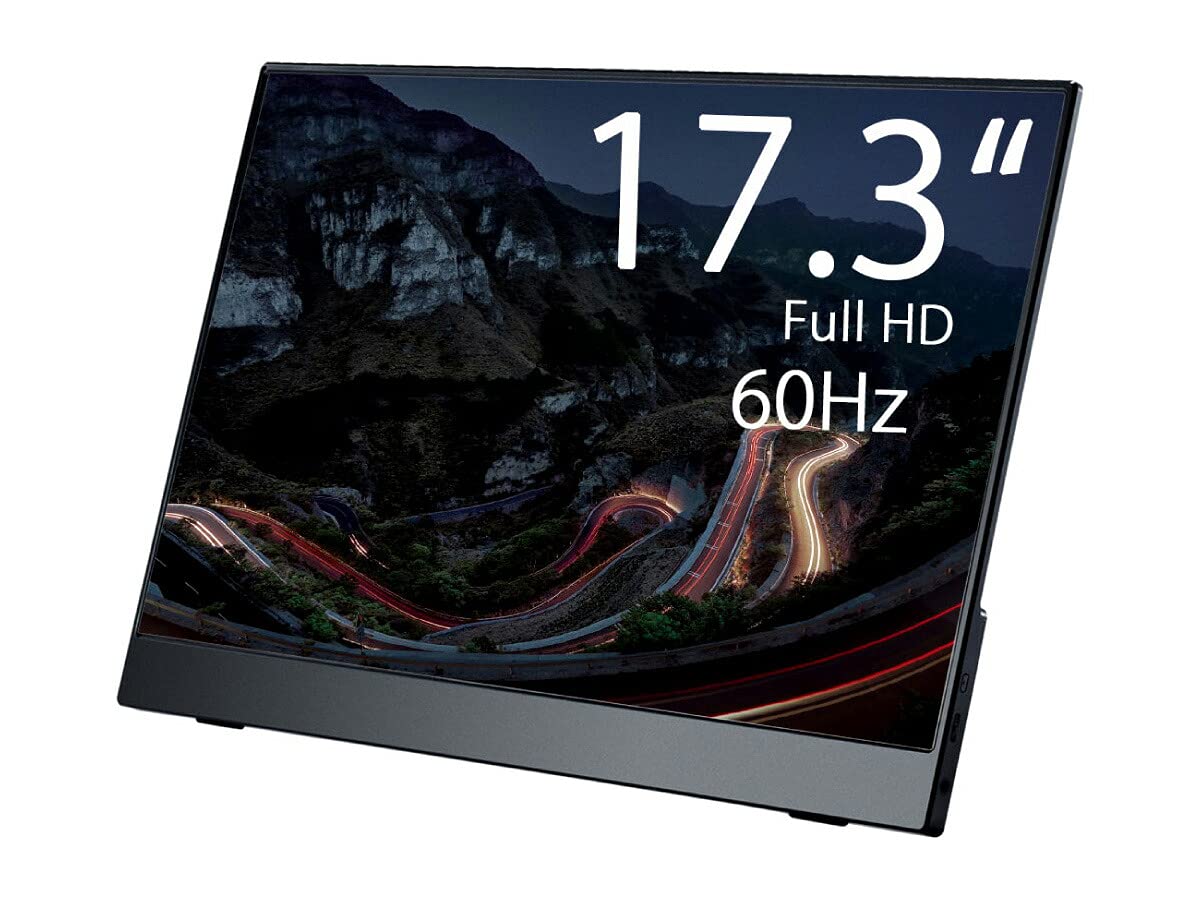 Quintokuta 17.3インチフルHDモバイルモニター 4F173 Amazon.co.jp: 4F173 [17.3型 フルHD モバイルモニタ IPS、USB-C (DP