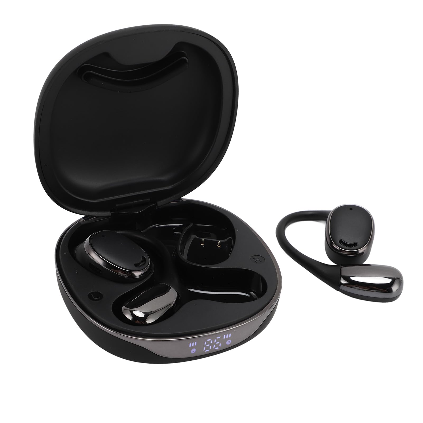 Language Translator Earbuds, Offer Two Way Real time Translation in 144 Languages, with Bluetooth and APP Provide Online Instant Voice Translation for
