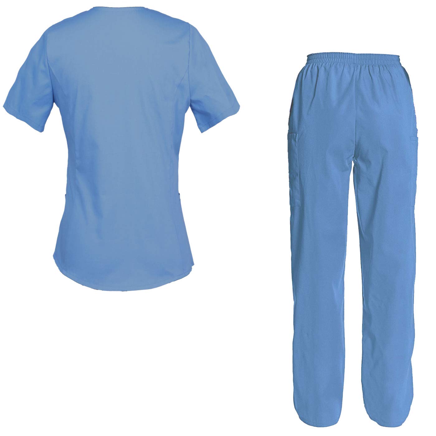Personalizzata Donna Divisa Ospedaliera Uniforme Sanitaria Set con Casacca e Pantalone Divise Uniformi Medica Set con Maglia e Pantaloni Uniformi Mediche Personalizzabile
