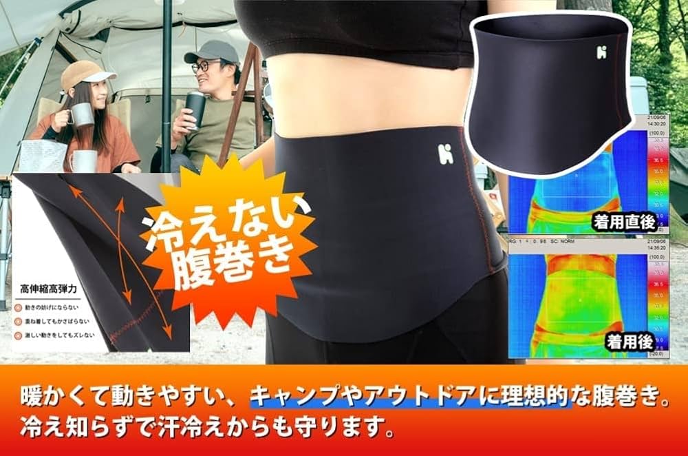 ＡＰファイバー腹巻 凌 SHINOGI 》- クイックハラマキ OCTA -ハラマキにハマりました