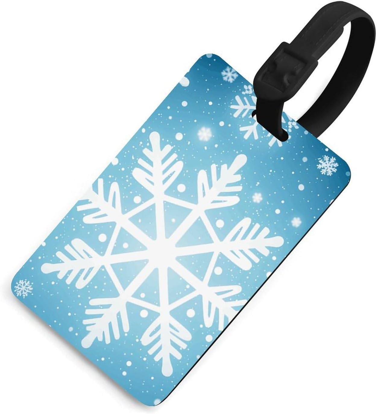Winter Snowflake Luggage Tags for Suitcase Name Tags Air Tags