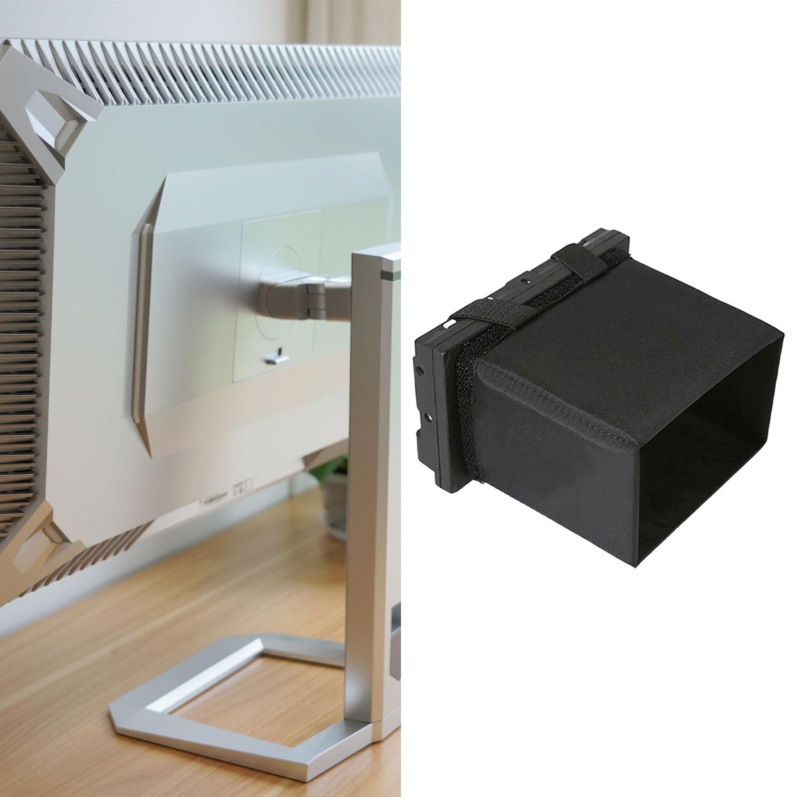 Parasole per monitor da 5 pollici, paraluce per fotocamera, protezione solare