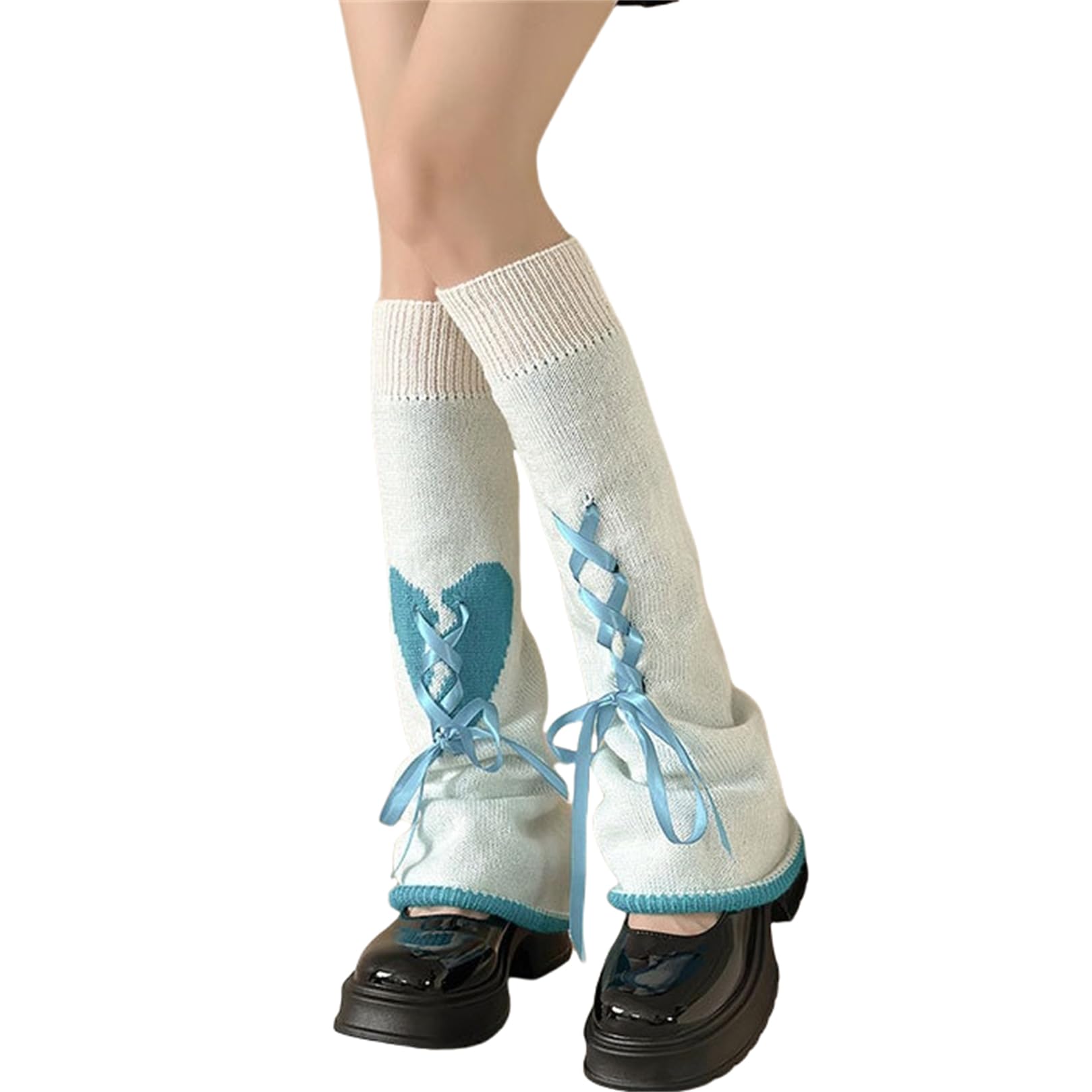 Goth Leg Warmers Women Japanese Gothic Y2k Harajuku Grunge Emo Punk 80s