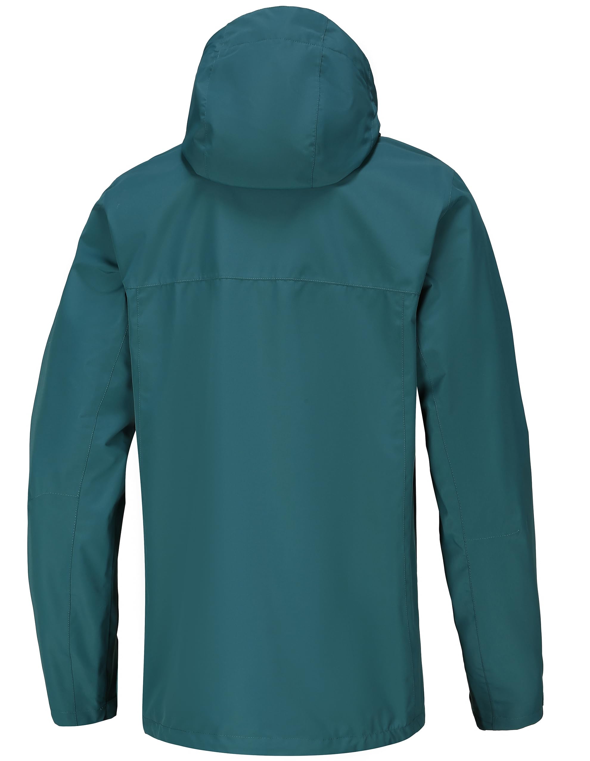 NORDIC OUTLAND Chaqueta impermeable ligera con capucha para hombre, transpirable, para senderismo de montaña al aire libre
