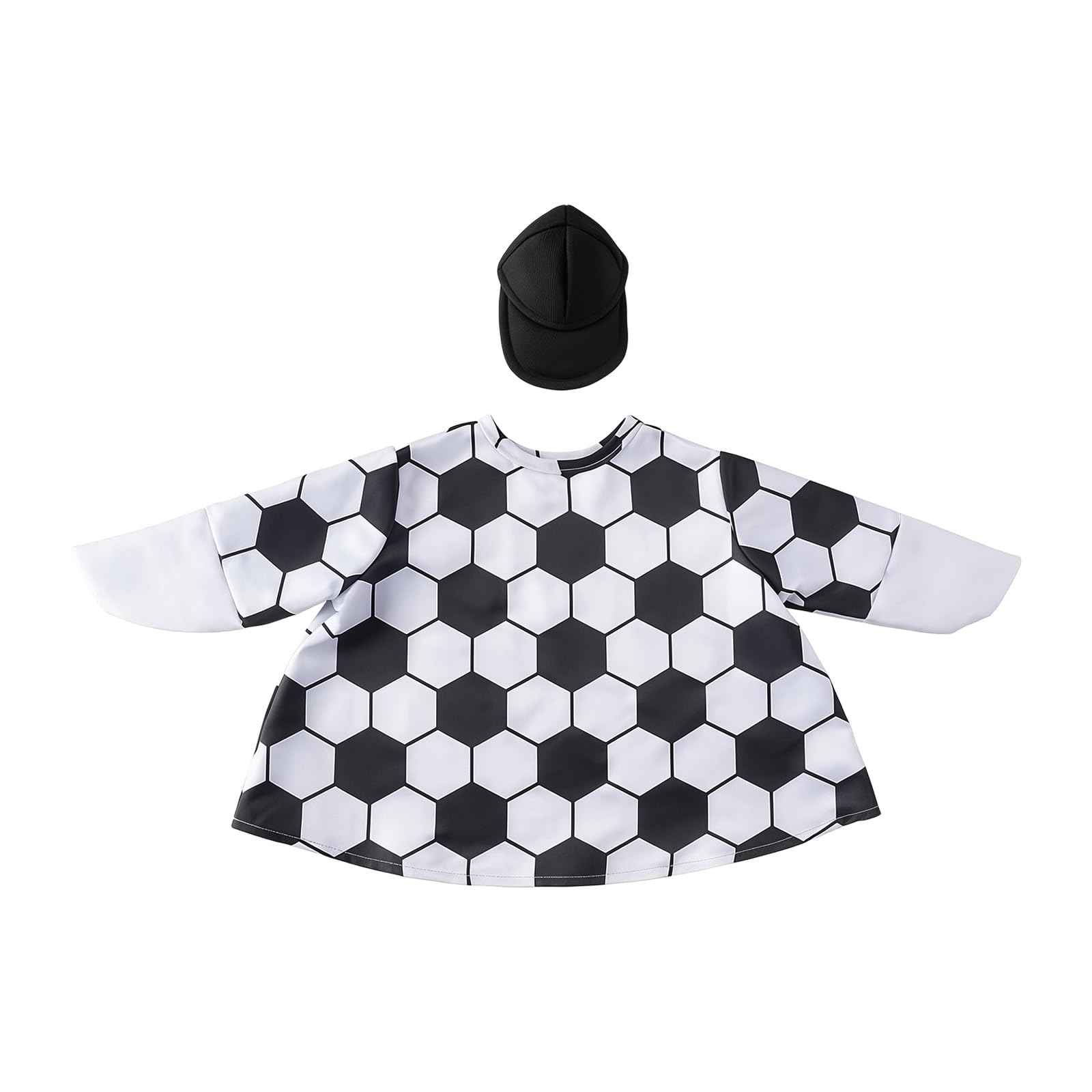 Buxuaaaa Sporty Porch Geese Outfit Accessories with Football Designs Hat for Game Day Celebration Football Party Deck for Porch