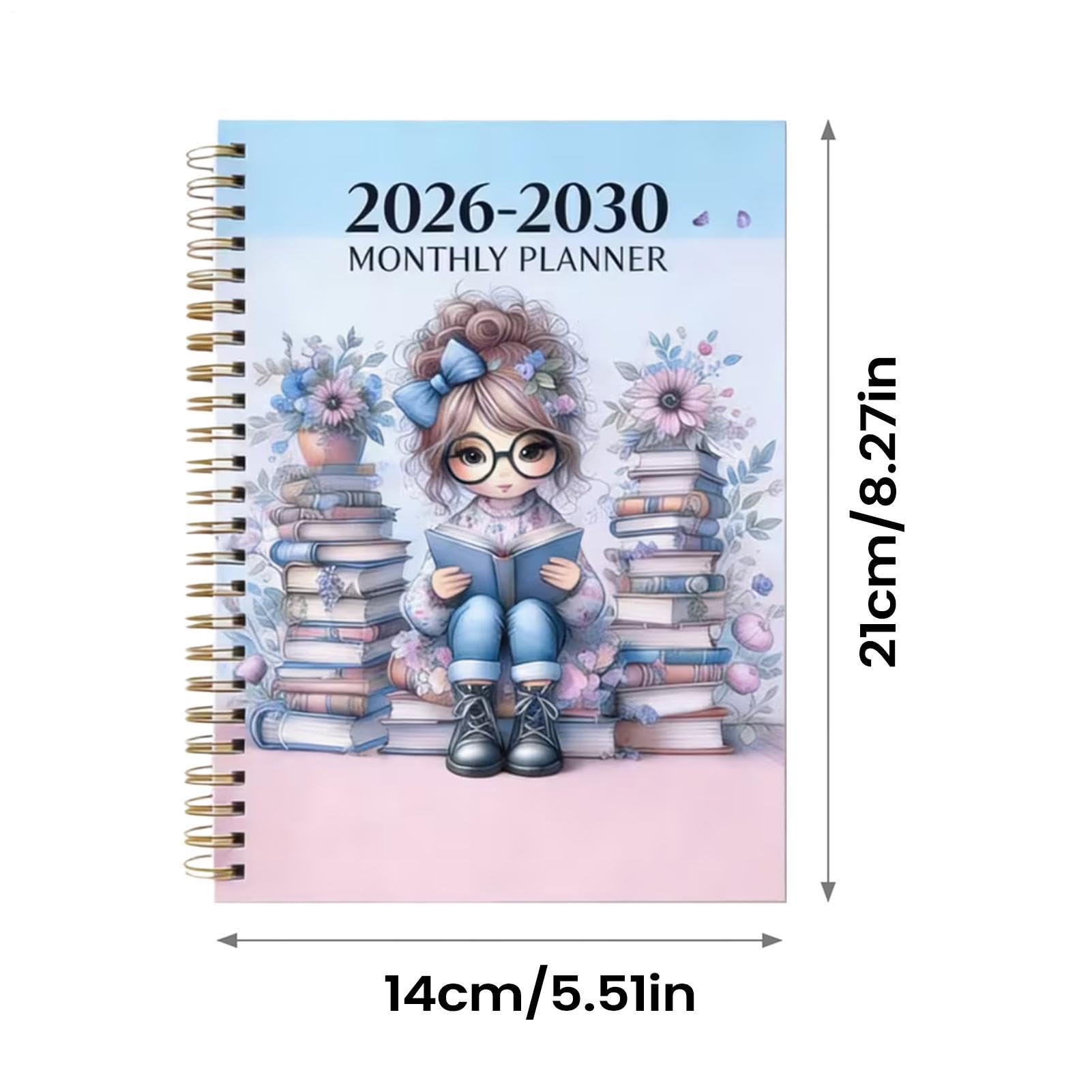 Calendrier scolaire journalier 2026-2030 - 60 mois