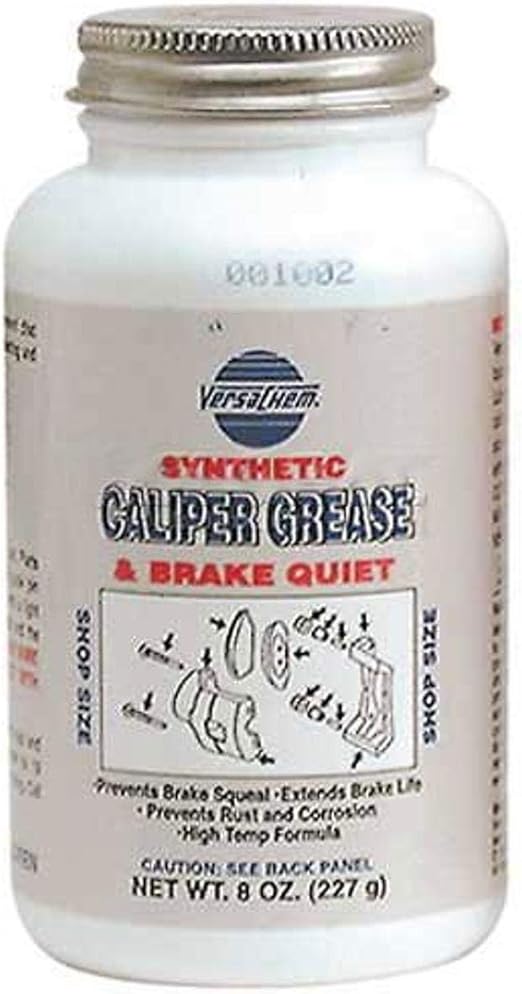 Versachem 26080 Synthetic Caliper Grease - 8 oz. Bottle with Brush