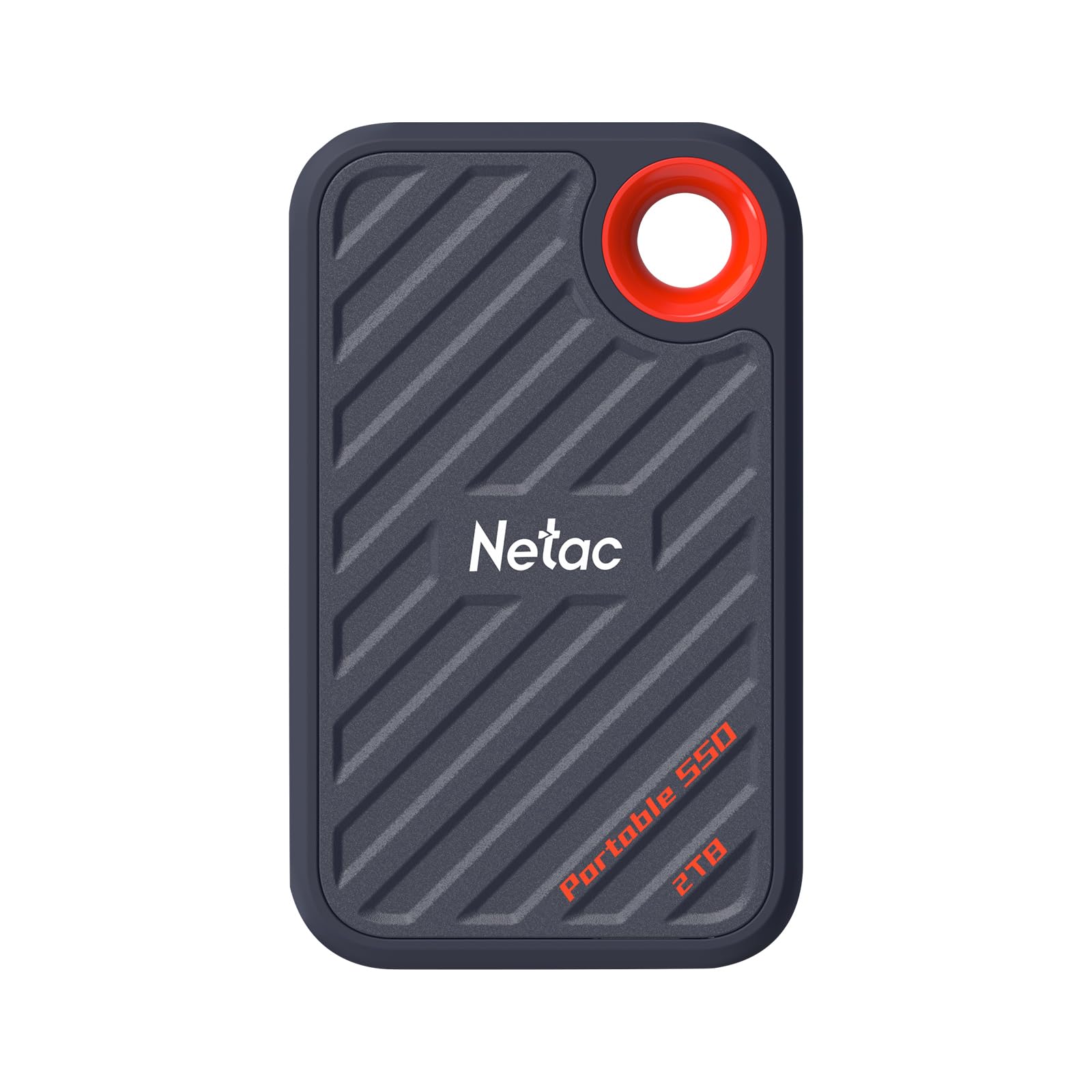 Netac ZX20 Portable SSD - 2 TB - USB 3.2 Gen.2 External SSD Portatile - Fino a 2000MB/s - PC e Mac - Unità a Stato Solido USB-C -Gen 2, 20 Gbps