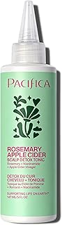 Pacifica Scalp Detox Tonic – Rosemary Apple Cider with Salicylic Acid for Clarifying and Purifying Itchy