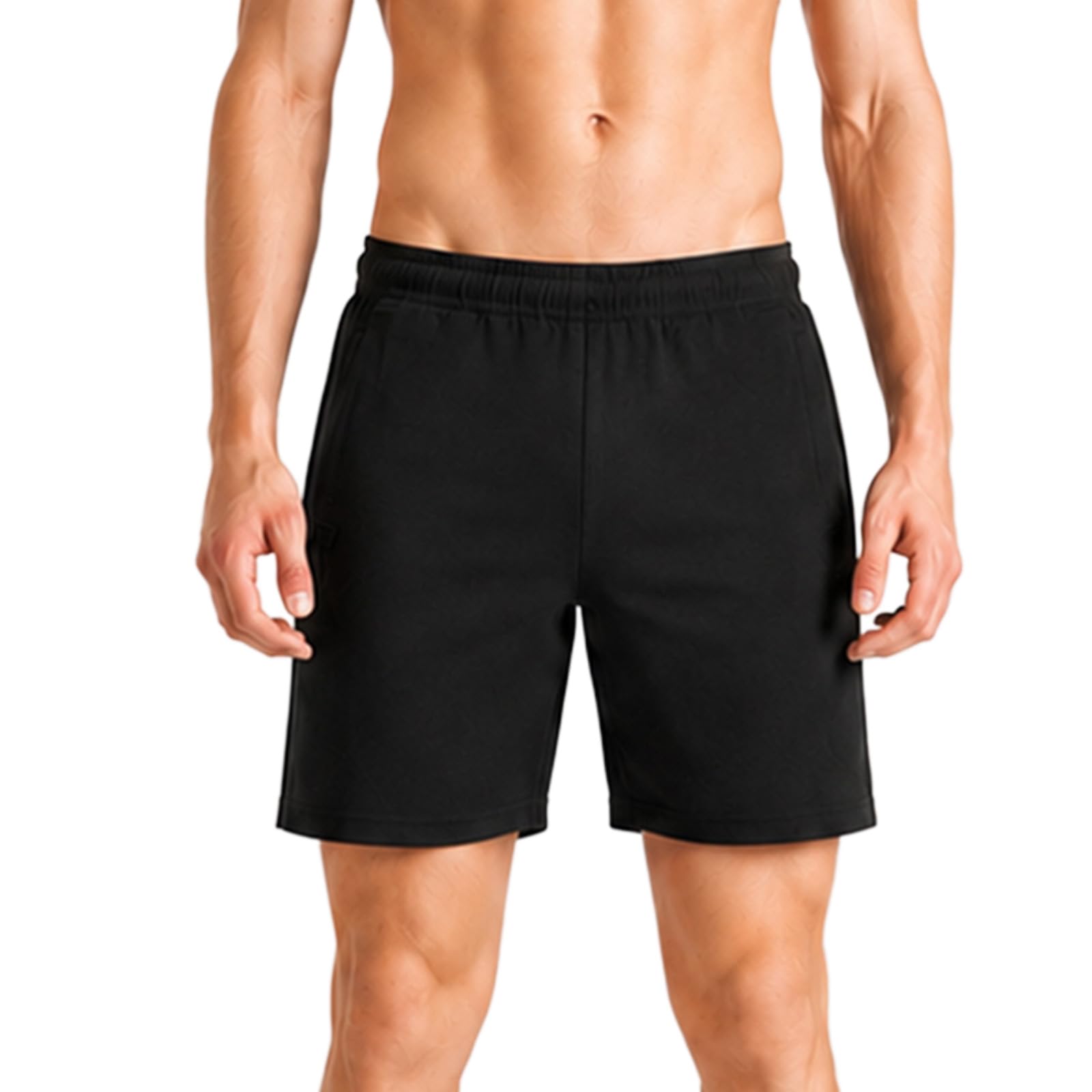 Men's Cotton Boxer Shorts Regular Fit Solid Shorts (Pack of 1)-image-6