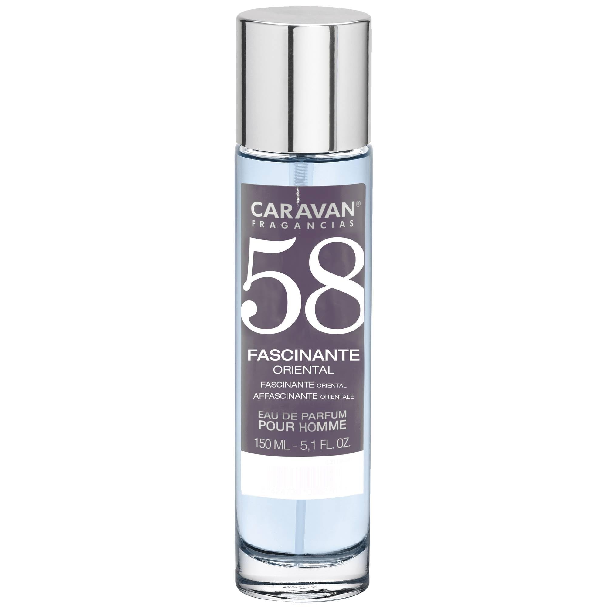 CARAVAN FRAGANCIAS - CAJA DE REGALO con 2 Perfumes Nº58 de 150 ml, para hombre
