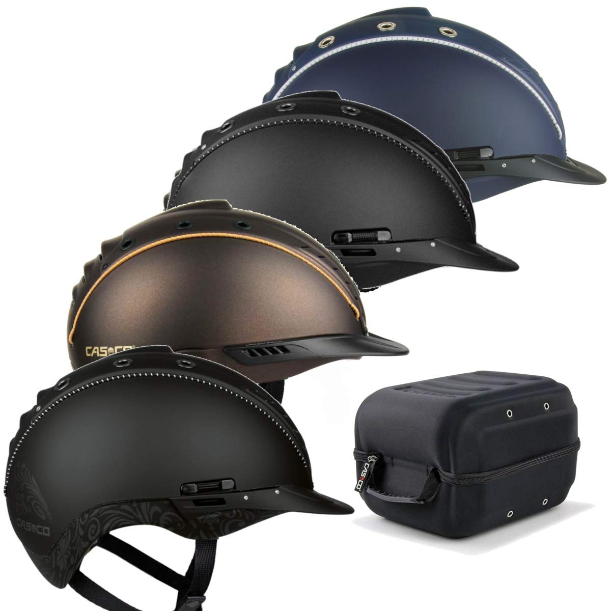 RL24 Reithelm MISTRALL-2 Casco inkl. Helmbox