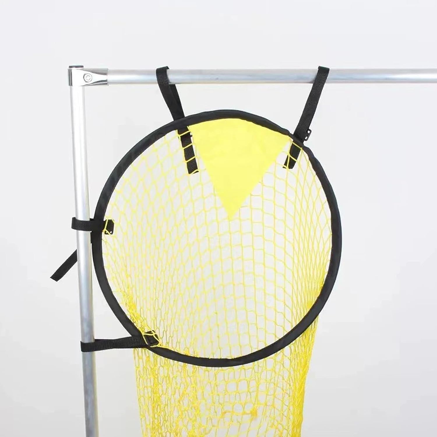 Soccer Goal – Adjustable Anti-Tangling Elastic Football Target Net | Soccer Practice Training Aid for Girls Kids Teens Indoor Garden Backyard Gym Club Sports Exercise