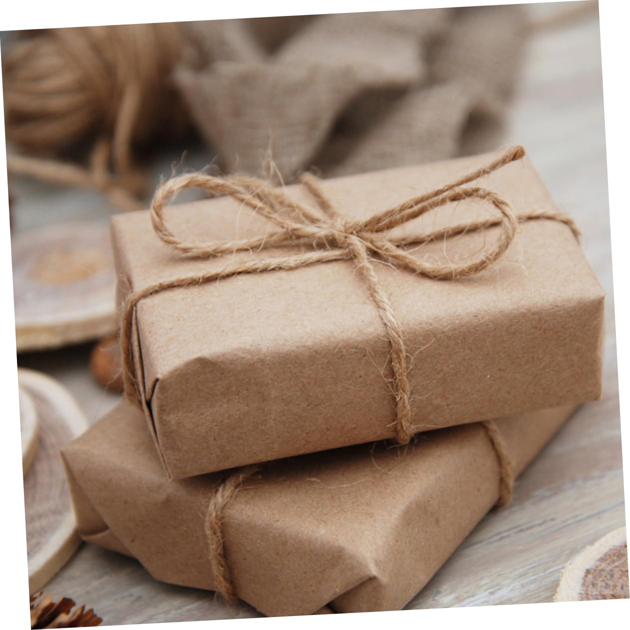 Papel Kraft para Envolver Regalos de Cumpleaños, 2 Rollos