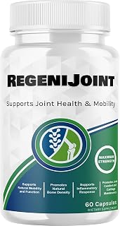 RegeniJoint - Official Regeni Joint Supplement Pills Advanced Formula Maximum Strength Support, Natural Regen Capsules for Overall Health & Wellness Supports Review, 60 Capsules for 1 Month