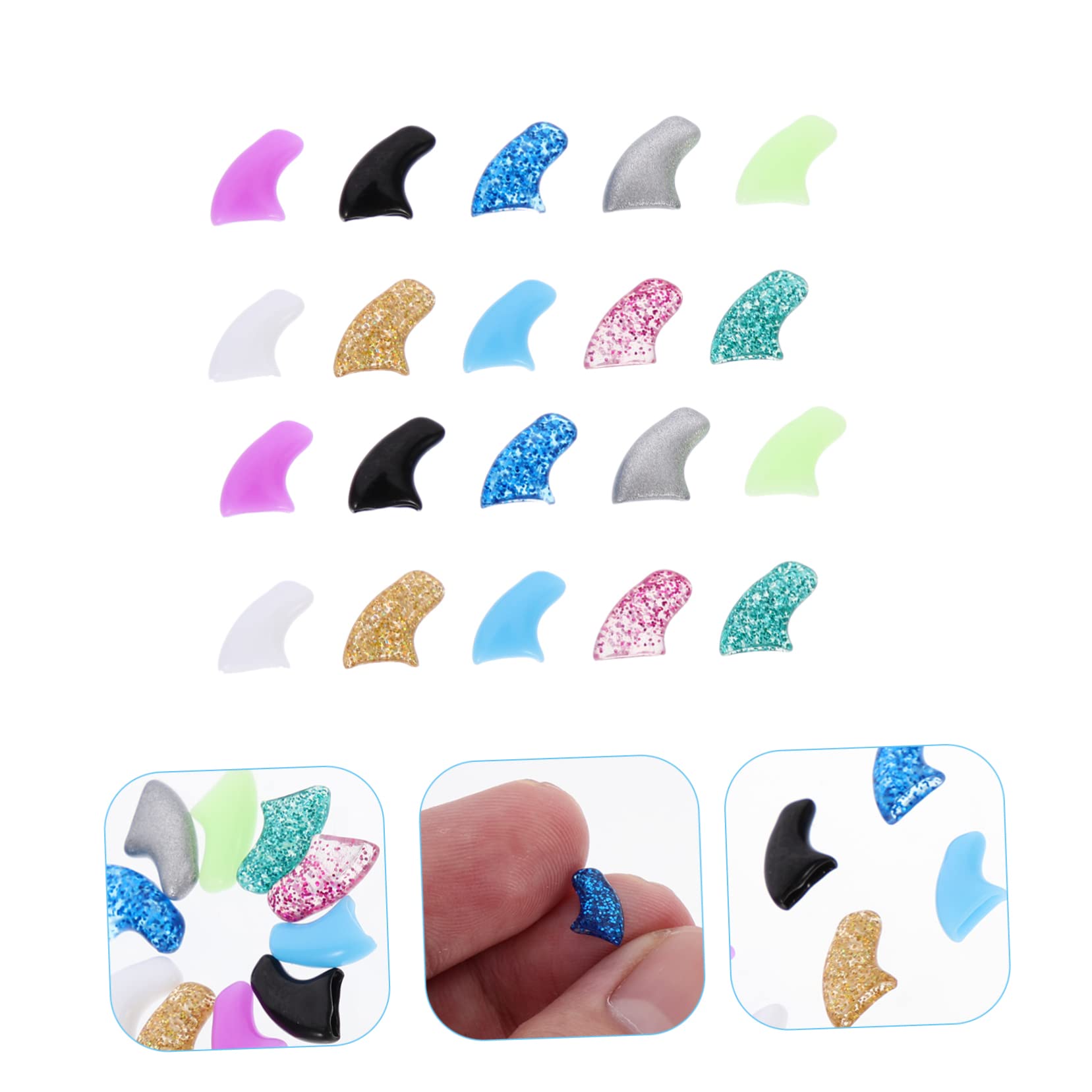 Supvox 50 Sätze Nagelset Für Katzen Nagelkappen Katzenkrallen Mit Kleber Nagelabdeckungen Für Katzen Kätzchen Verhakt Sich Die Nagelabdeckungen Krallen Für Haustiere Kieselgel