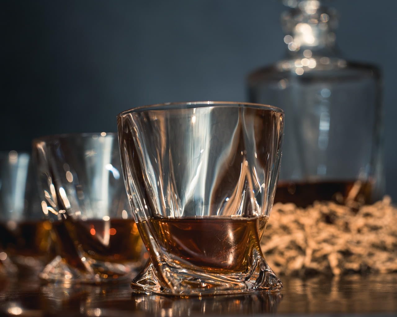 Verre à whisky taillé 34cl - Lot de 6 QUADRO