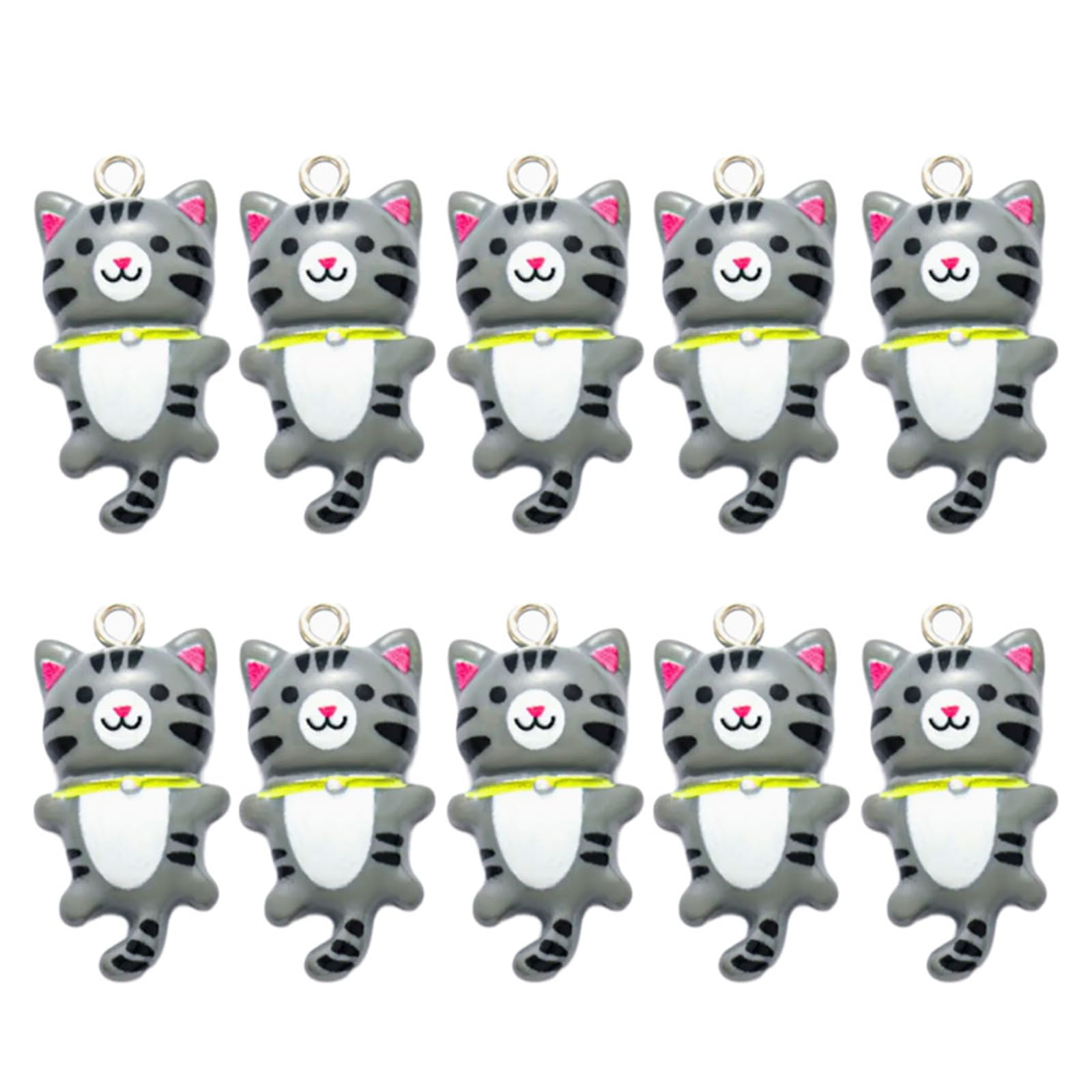 YWLUUOO Resin Figurine Set Cartoon Pendant Resin Figurine with Customizable Colors Cute Pendant