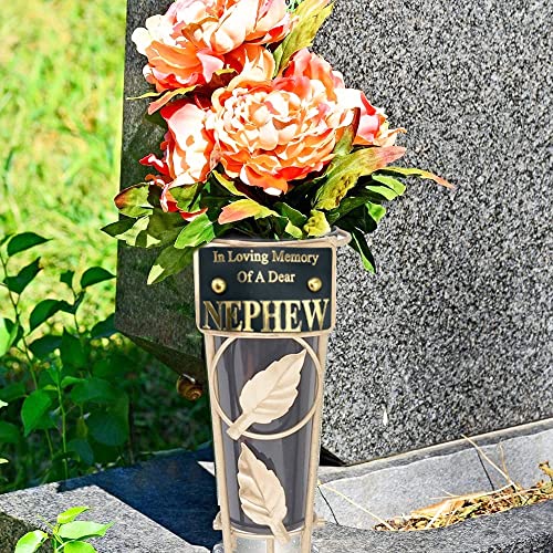 Grave Vases with Spike Grave Ornaments - Image 3