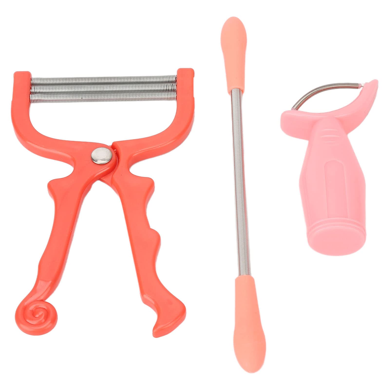 Sprężynowe depilatory, sprężyny do usuwania włosów z twarzyEpilator Stick Tools, Healifty Depilatory Tools, Remove Nnwanted Hair Przenośna stal nierdzewna Trwała bez plastiku bez pigmentów