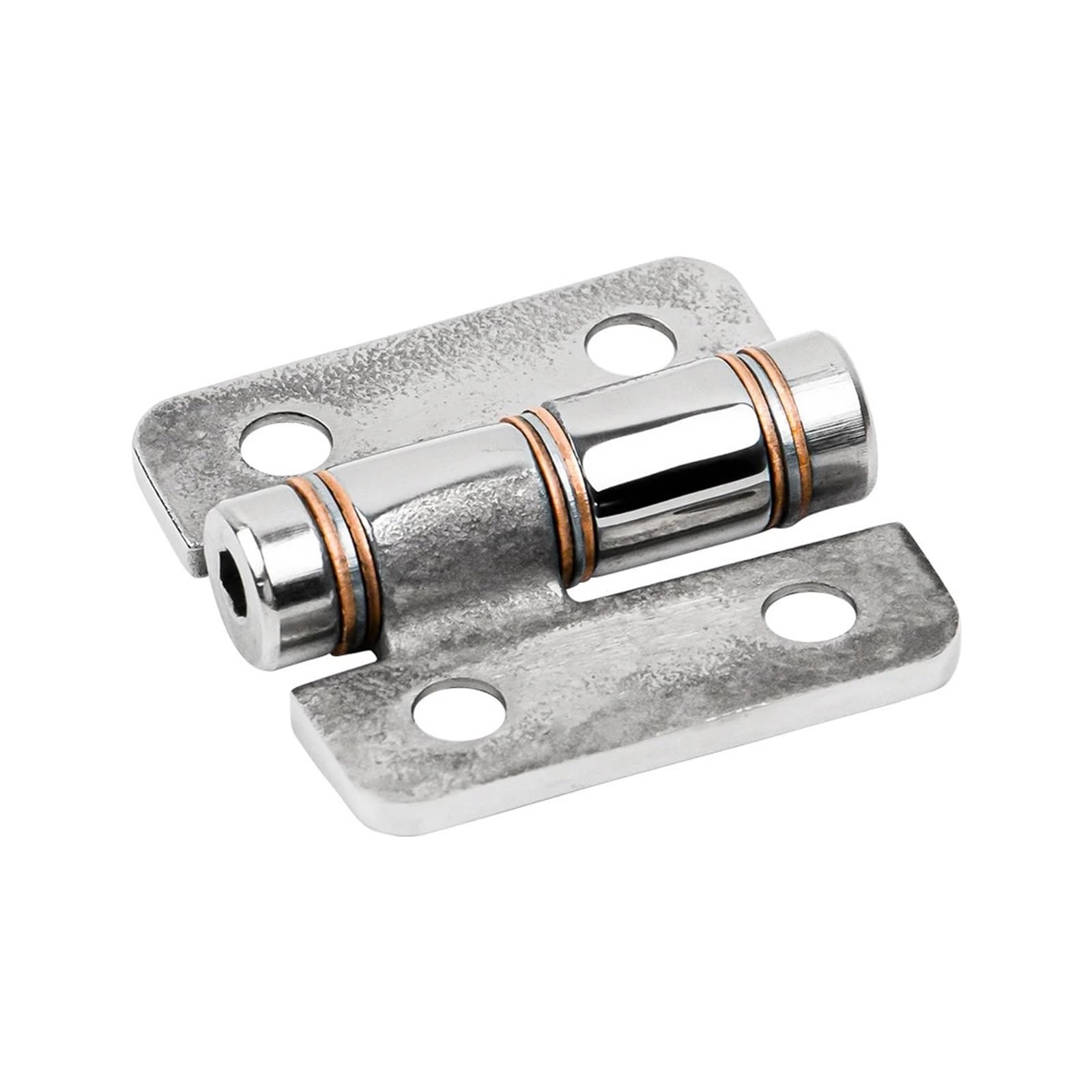 HKVTVCYPYA 316 Stainless Steel Mirror Polished Heavy Duty Friction Hinge Front/Back Polishing Marine Hardware(Back polishing)